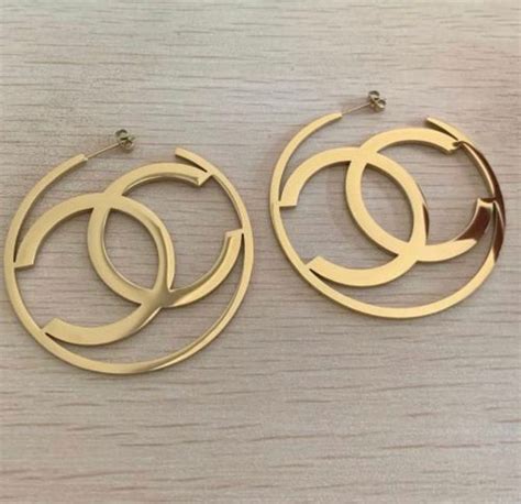 louis vuitton hoops dupe|louis vuitton hoop earrings poshmark.